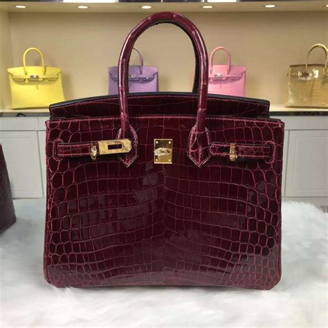 hermes diamond birkin red crocodile|hermes crocodile birkin bag knockoff.